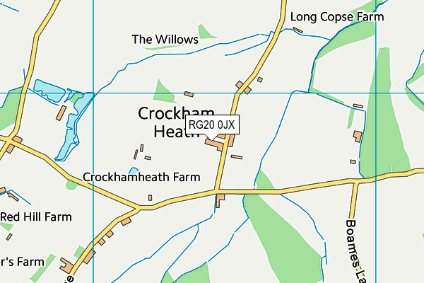 RG20 0JX map - OS VectorMap District (Ordnance Survey) RG20 0JX map - OS VectorMap District (Ordnance Survey)