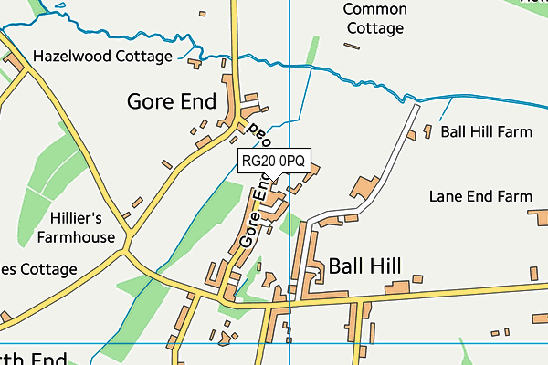 RG20 0PQ map - OS VectorMap District (Ordnance Survey) RG20 0PQ map - OS VectorMap District (Ordnance Survey)