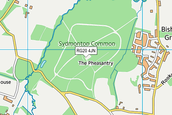 RG20 4JN map - OS VectorMap District (Ordnance Survey) RG20 4JN map - OS VectorMap District (Ordnance Survey)