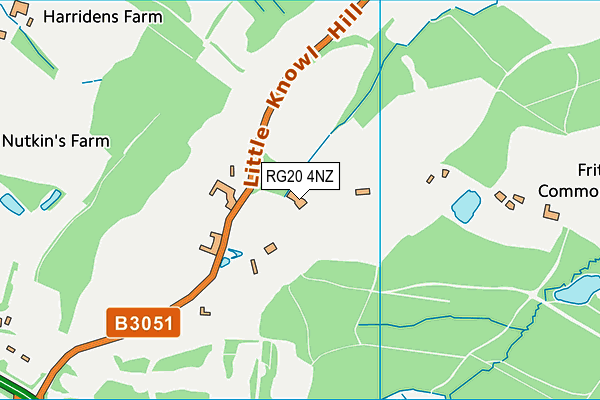 RG20 4NZ map - OS VectorMap District (Ordnance Survey) RG20 4NZ map - OS VectorMap District (Ordnance Survey)