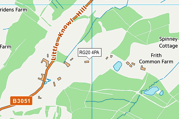 RG20 4PA map - OS VectorMap District (Ordnance Survey) RG20 4PA map - OS VectorMap District (Ordnance Survey)