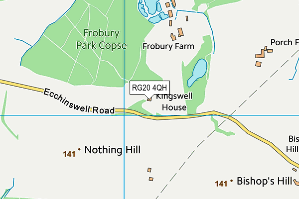 RG20 4QH map - OS VectorMap District (Ordnance Survey) RG20 4QH map - OS VectorMap District (Ordnance Survey)