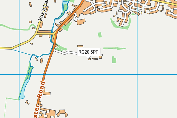 RG20 5PT map - OS VectorMap District (Ordnance Survey) RG20 5PT map - OS VectorMap District (Ordnance Survey)