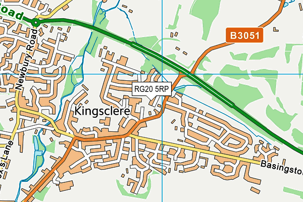 RG20 5RP map - OS VectorMap District (Ordnance Survey) RG20 5RP map - OS VectorMap District (Ordnance Survey)