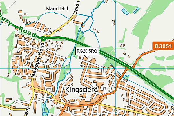 RG20 5RQ map - OS VectorMap District (Ordnance Survey) RG20 5RQ map - OS VectorMap District (Ordnance Survey)
