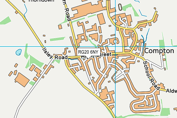 RG20 6NY map - OS VectorMap District (Ordnance Survey) RG20 6NY map - OS VectorMap District (Ordnance Survey)