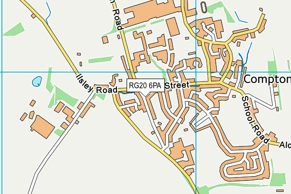 RG20 6PA map - OS VectorMap District (Ordnance Survey) RG20 6PA map - OS VectorMap District (Ordnance Survey)