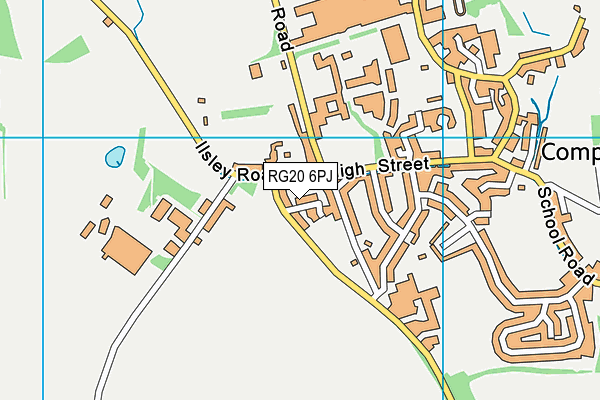 RG20 6PJ map - OS VectorMap District (Ordnance Survey) RG20 6PJ map - OS VectorMap District (Ordnance Survey)