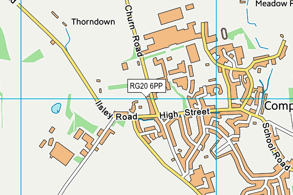 RG20 6PP map - OS VectorMap District (Ordnance Survey) RG20 6PP map - OS VectorMap District (Ordnance Survey)