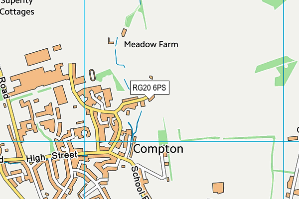 RG20 6PS map - OS VectorMap District (Ordnance Survey) RG20 6PS map - OS VectorMap District (Ordnance Survey)