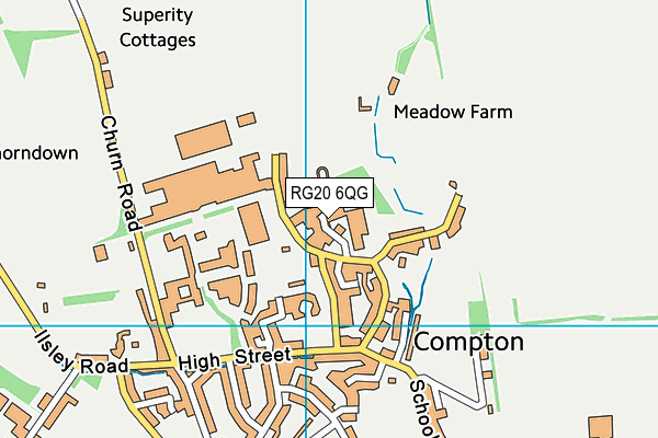 RG20 6QG map - OS VectorMap District (Ordnance Survey) RG20 6QG map - OS VectorMap District (Ordnance Survey)