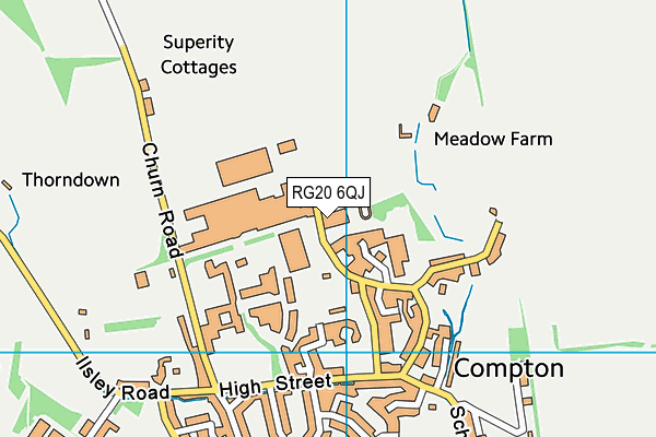RG20 6QJ map - OS VectorMap District (Ordnance Survey) RG20 6QJ map - OS VectorMap District (Ordnance Survey)