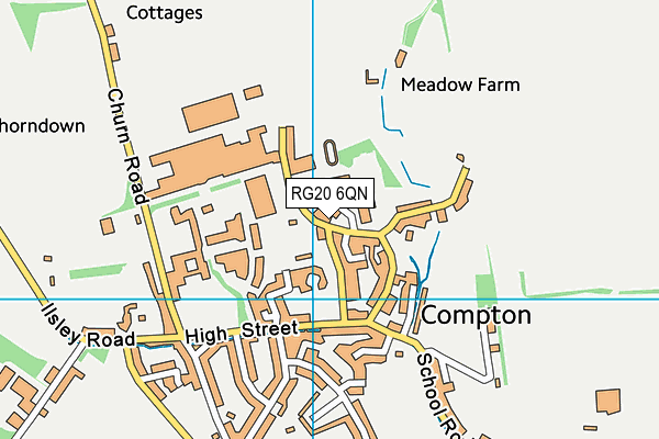 RG20 6QN map - OS VectorMap District (Ordnance Survey) RG20 6QN map - OS VectorMap District (Ordnance Survey)