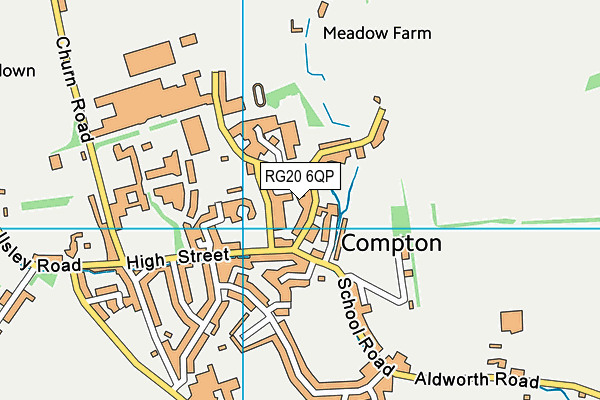 RG20 6QP map - OS VectorMap District (Ordnance Survey) RG20 6QP map - OS VectorMap District (Ordnance Survey)