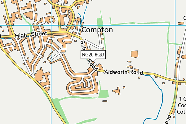 RG20 6QU map - OS VectorMap District (Ordnance Survey) RG20 6QU map - OS VectorMap District (Ordnance Survey)