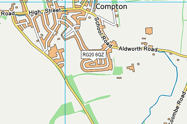 RG20 6QZ map - OS VectorMap District (Ordnance Survey) RG20 6QZ map - OS VectorMap District (Ordnance Survey)