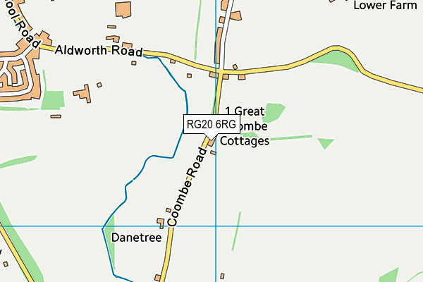 RG20 6RG map - OS VectorMap District (Ordnance Survey) RG20 6RG map - OS VectorMap District (Ordnance Survey)