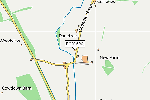 RG20 6RQ map - OS VectorMap District (Ordnance Survey) RG20 6RQ map - OS VectorMap District (Ordnance Survey)
