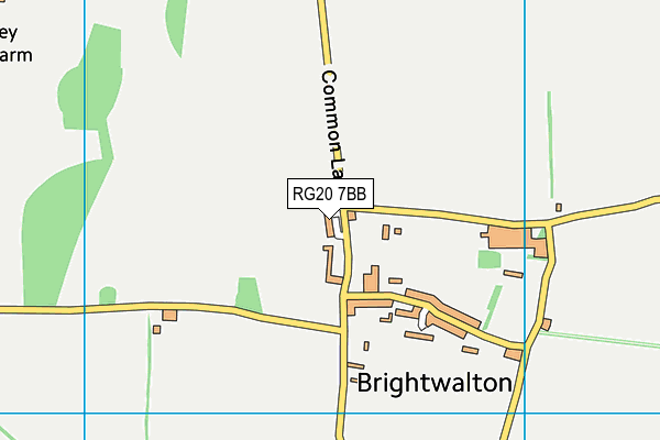 RG20 7BB map - OS VectorMap District (Ordnance Survey) RG20 7BB map - OS VectorMap District (Ordnance Survey)