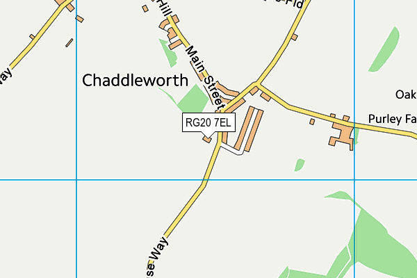 RG20 7EL map - OS VectorMap District (Ordnance Survey) RG20 7EL map - OS VectorMap District (Ordnance Survey)