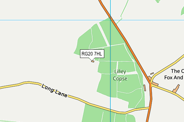RG20 7HL map - OS VectorMap District (Ordnance Survey) RG20 7HL map - OS VectorMap District (Ordnance Survey)