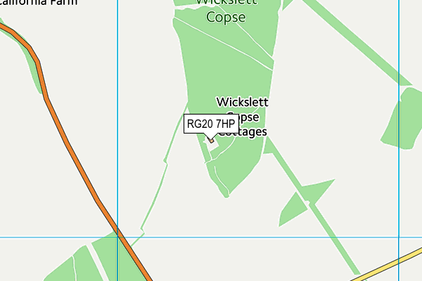 RG20 7HP map - OS VectorMap District (Ordnance Survey) RG20 7HP map - OS VectorMap District (Ordnance Survey)