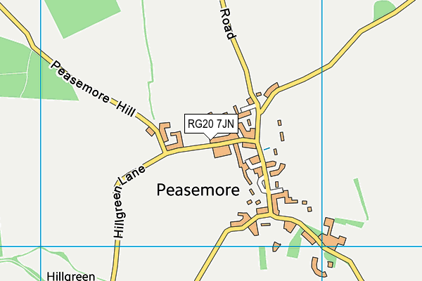 RG20 7JN map - OS VectorMap District (Ordnance Survey) RG20 7JN map - OS VectorMap District (Ordnance Survey)