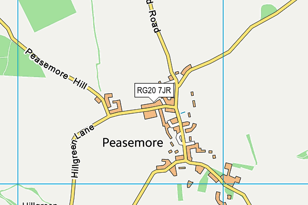 RG20 7JR map - OS VectorMap District (Ordnance Survey) RG20 7JR map - OS VectorMap District (Ordnance Survey)