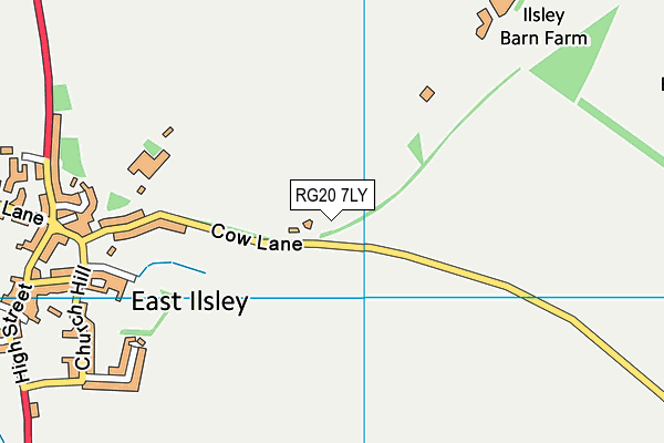 RG20 7LY map - OS VectorMap District (Ordnance Survey) RG20 7LY map - OS VectorMap District (Ordnance Survey)