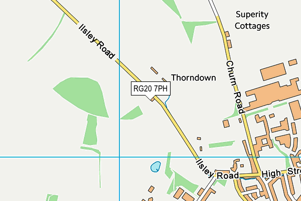 RG20 7PH map - OS VectorMap District (Ordnance Survey) RG20 7PH map - OS VectorMap District (Ordnance Survey)