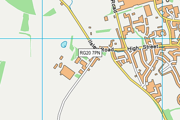 RG20 7PN map - OS VectorMap District (Ordnance Survey) RG20 7PN map - OS VectorMap District (Ordnance Survey)