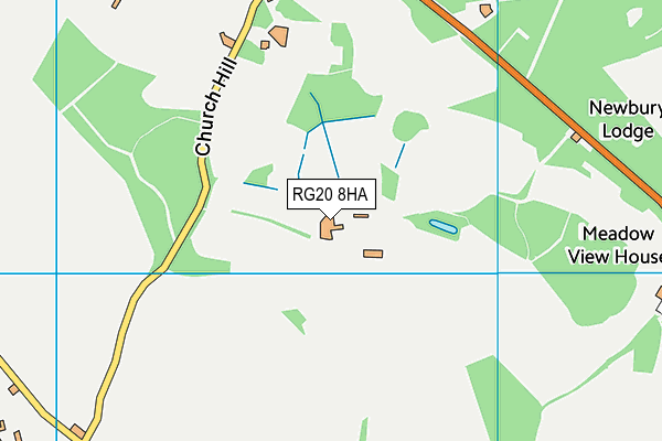 RG20 8HA map - OS VectorMap District (Ordnance Survey) RG20 8HA map - OS VectorMap District (Ordnance Survey)