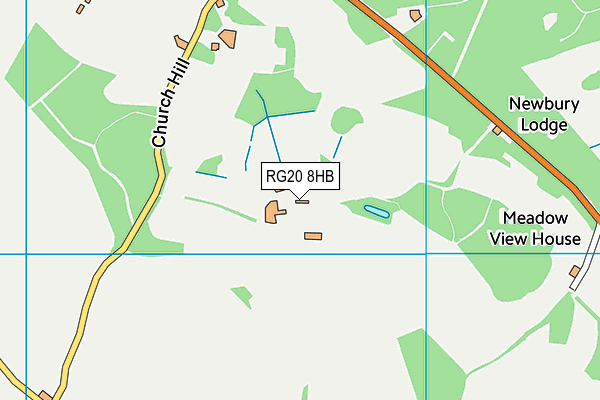 RG20 8HB map - OS VectorMap District (Ordnance Survey) RG20 8HB map - OS VectorMap District (Ordnance Survey)