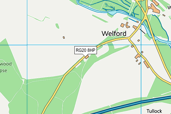 RG20 8HP map - OS VectorMap District (Ordnance Survey) RG20 8HP map - OS VectorMap District (Ordnance Survey)