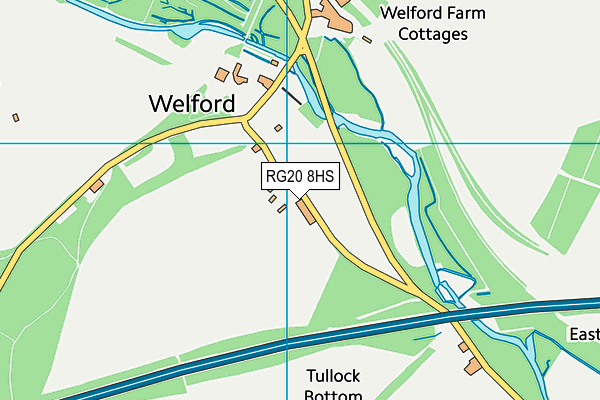 RG20 8HS map - OS VectorMap District (Ordnance Survey) RG20 8HS map - OS VectorMap District (Ordnance Survey)