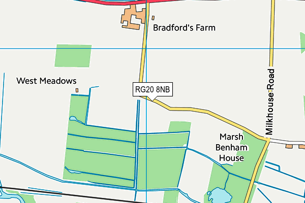 RG20 8NB map - OS VectorMap District (Ordnance Survey) RG20 8NB map - OS VectorMap District (Ordnance Survey)