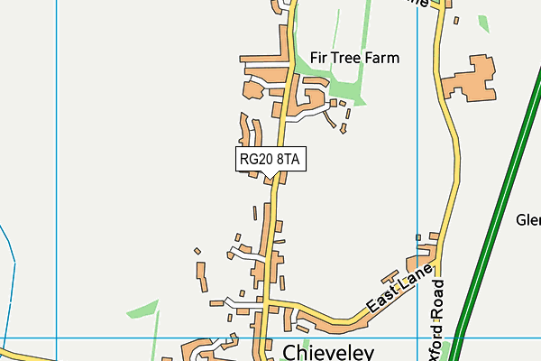 RG20 8TA map - OS VectorMap District (Ordnance Survey) RG20 8TA map - OS VectorMap District (Ordnance Survey)