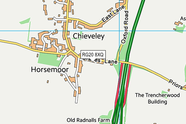 RG20 8XQ map - OS VectorMap District (Ordnance Survey) RG20 8XQ map - OS VectorMap District (Ordnance Survey)
