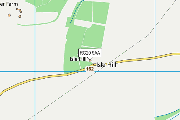 RG20 9AA map - OS VectorMap District (Ordnance Survey) RG20 9AA map - OS VectorMap District (Ordnance Survey)