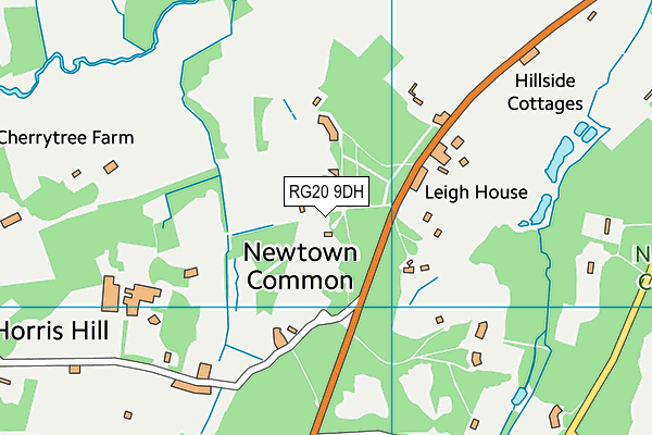 RG20 9DH map - OS VectorMap District (Ordnance Survey) RG20 9DH map - OS VectorMap District (Ordnance Survey)