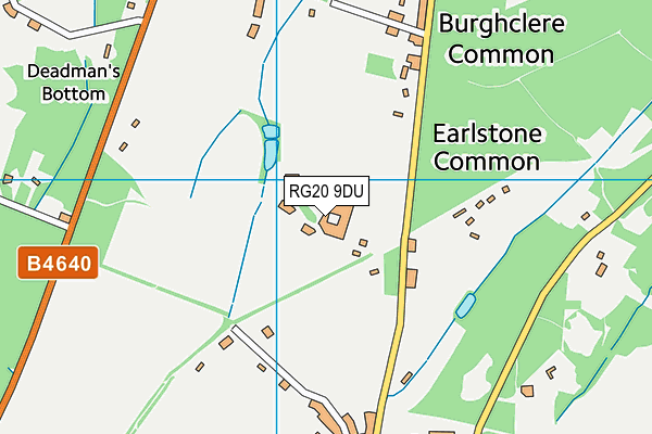 RG20 9DU map - OS VectorMap District (Ordnance Survey) RG20 9DU map - OS VectorMap District (Ordnance Survey)