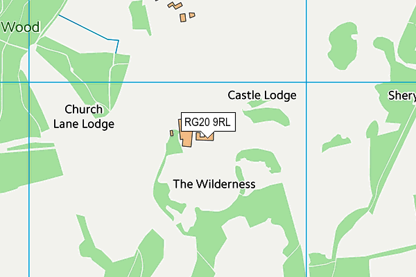 RG20 9RL map - OS VectorMap District (Ordnance Survey) RG20 9RL map - OS VectorMap District (Ordnance Survey)