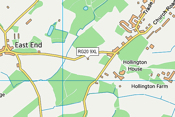 RG20 9XL map - OS VectorMap District (Ordnance Survey) RG20 9XL map - OS VectorMap District (Ordnance Survey)