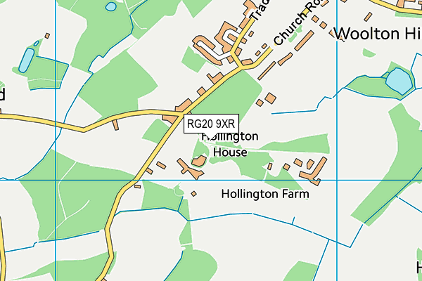 RG20 9XR map - OS VectorMap District (Ordnance Survey) RG20 9XR map - OS VectorMap District (Ordnance Survey)