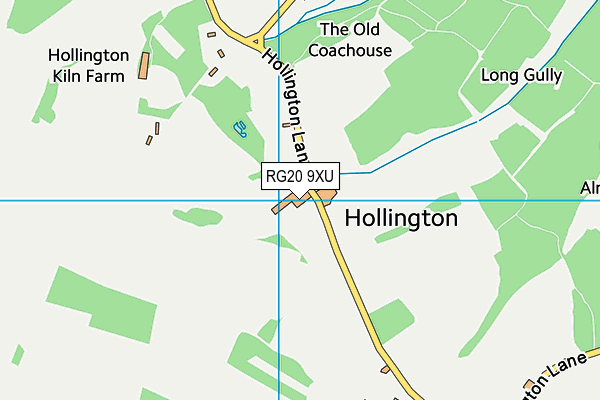 RG20 9XU map - OS VectorMap District (Ordnance Survey) RG20 9XU map - OS VectorMap District (Ordnance Survey)