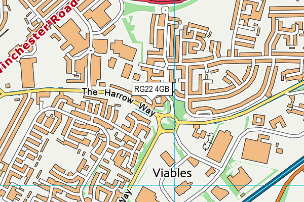 RG22 4GB map - OS VectorMap District (Ordnance Survey) RG22 4GB map - OS VectorMap District (Ordnance Survey)