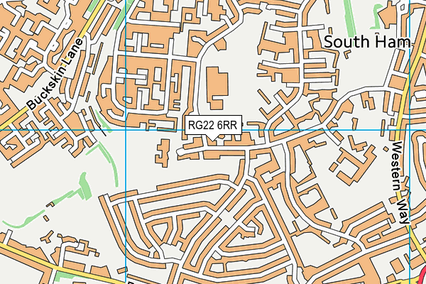 RG22 6RR map - OS VectorMap District (Ordnance Survey) RG22 6RR map - OS VectorMap District (Ordnance Survey)
