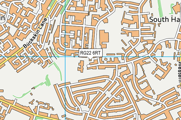 RG22 6RT map - OS VectorMap District (Ordnance Survey) RG22 6RT map - OS VectorMap District (Ordnance Survey)