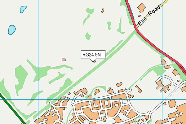RG24 9NT map - OS VectorMap District (Ordnance Survey) RG24 9NT map - OS VectorMap District (Ordnance Survey)