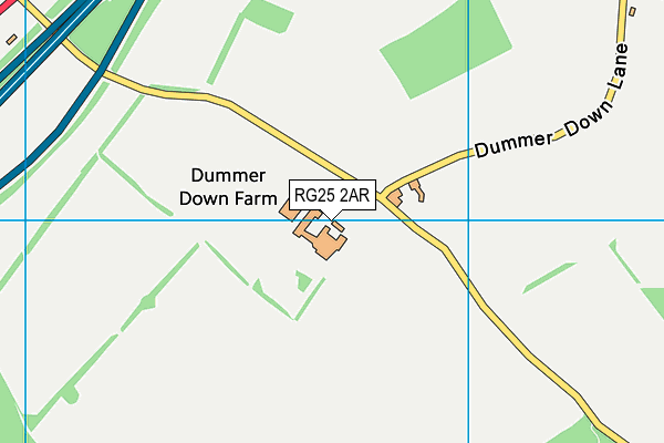RG25 2AR map - OS VectorMap District (Ordnance Survey) RG25 2AR map - OS VectorMap District (Ordnance Survey)